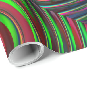 Abstract Art 160 Wrapping Paper