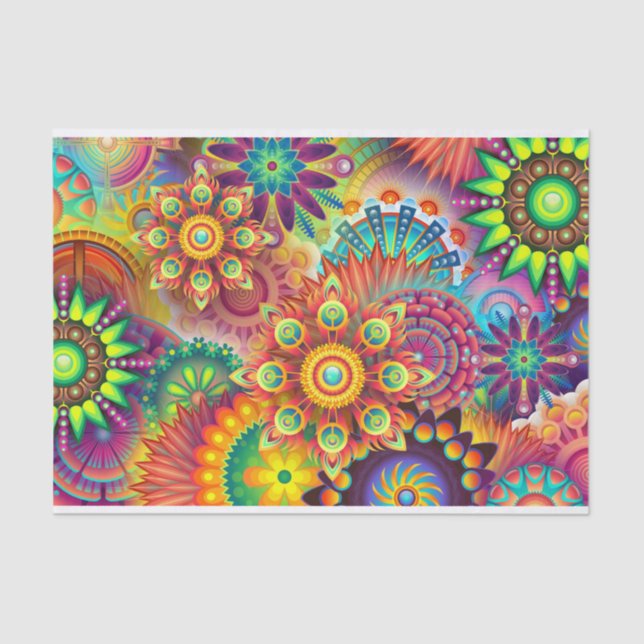 Abstract Art 163 Tissue Paper (Front)