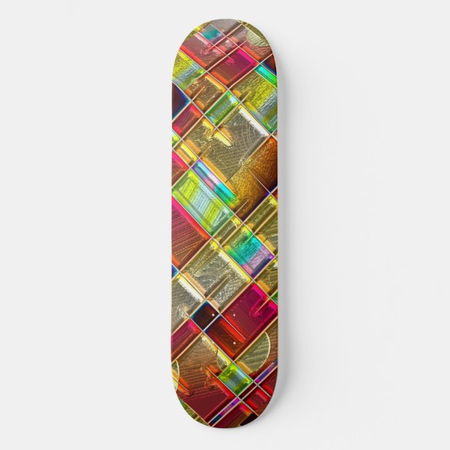 Abstract Art 164A-B Options Skateboard (Front)