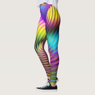 Abstract Art 166 Leggings