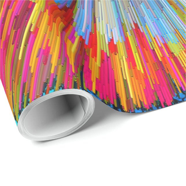 Abstract Art 167 Wrapping Paper (Roll Corner)