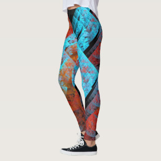 Abstract Art 169 Leggings