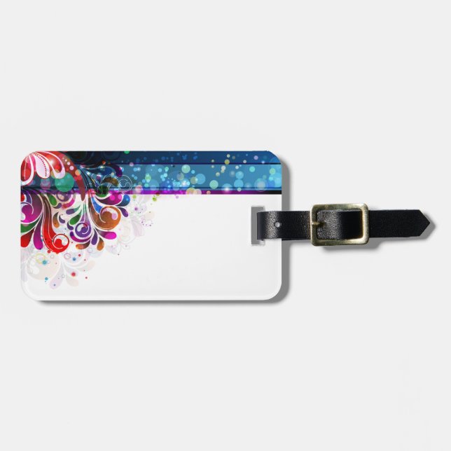 Abstract Art 16 Luggage Tags (Front Horizontal)
