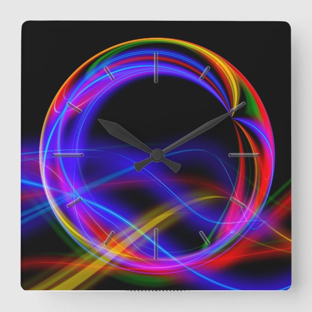 Abstract Art 170 Clock (Front)