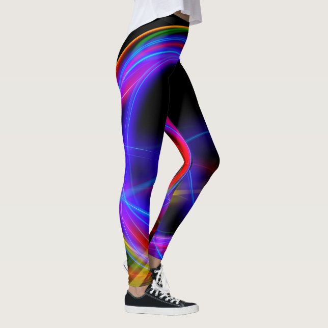Abstract Art 170 Leggings (Right)