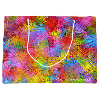 Abstract Art 171 Large Gift Bag