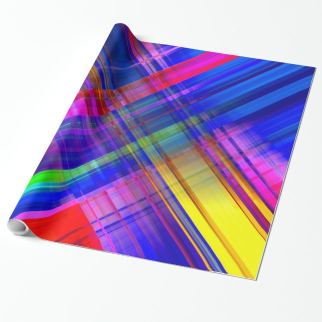 Abstract Art 174 Wrapping Paper (Unrolled)