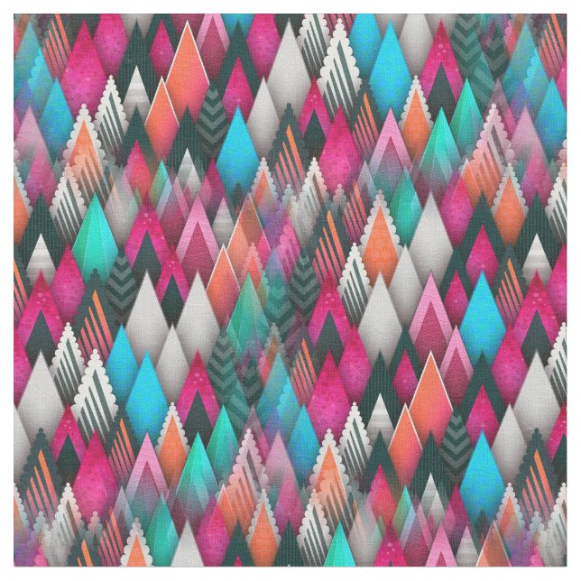 Abstract Art 175A-D Image Options Fabric (Close Up)