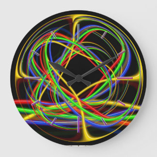 Abstract Art 176 Options Large Clock