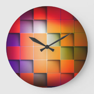 Abstract Art 17 Clock