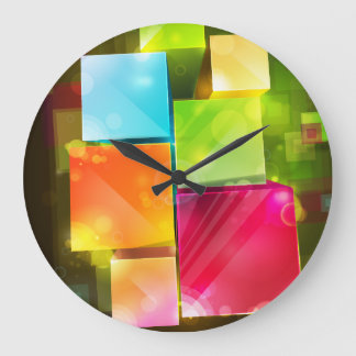 Abstract Art 18 Clock