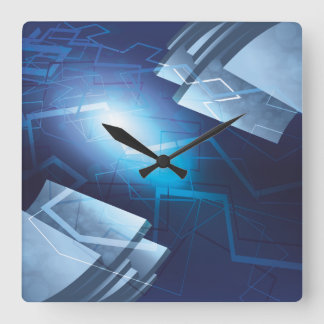 Abstract Art 1 Clock