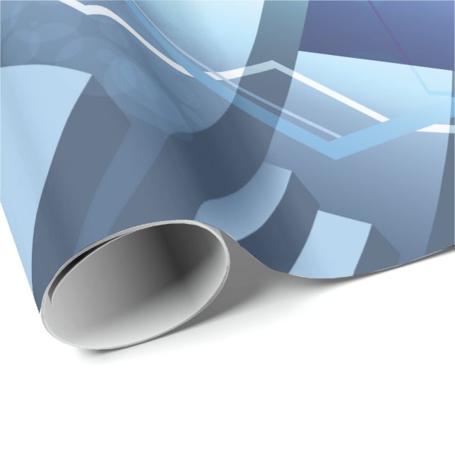 Abstract Art 1 Wrapping Paper Option (Roll Corner)