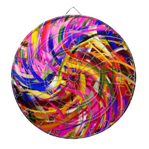 Abstract Art #22 Dartboard