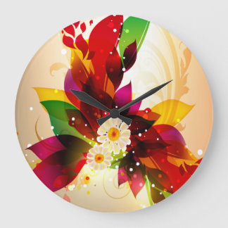 Abstract Art 25 Clock