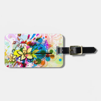 Abstract Art 26 Luggage Tags Options