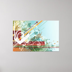 Abstract Art 28 Wrapped Canvas