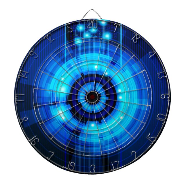 Abstract Art 29 Dart Board (Front)