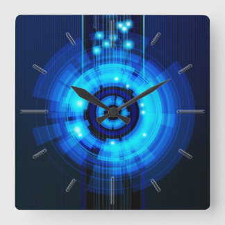 Abstract Art 29A Clock