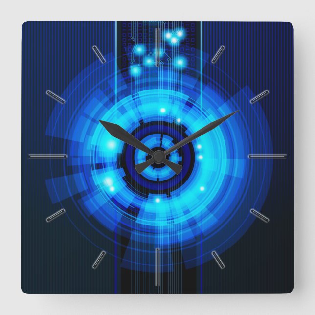 Abstract Art 29A Clock (Front)
