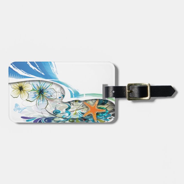 Abstract Art 30 Luggage Tags (Front Horizontal)