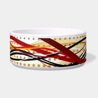 Abstract Art 33A/33 Pet Bowl