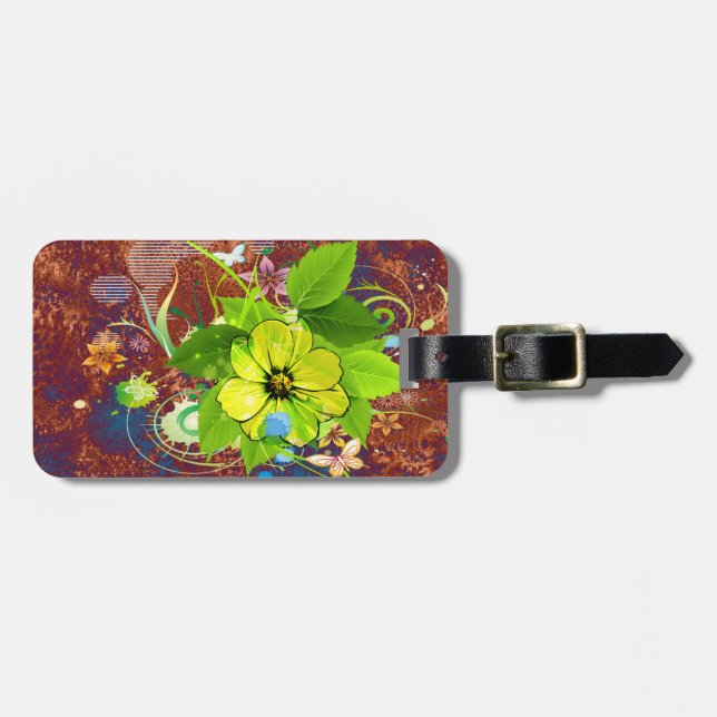 Abstract Art 36 Luggage Tags Options (Front Horizontal)