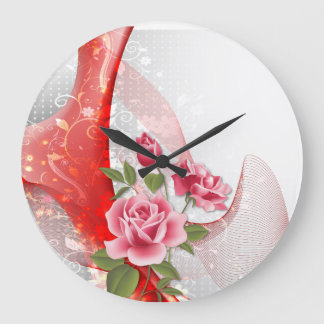 Abstract Art 37 Clock
