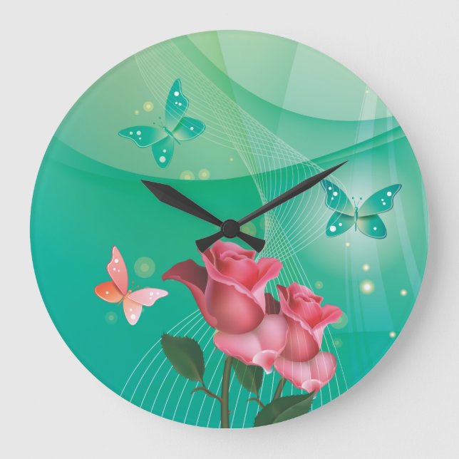 Abstract Art 39 Clock (Front)