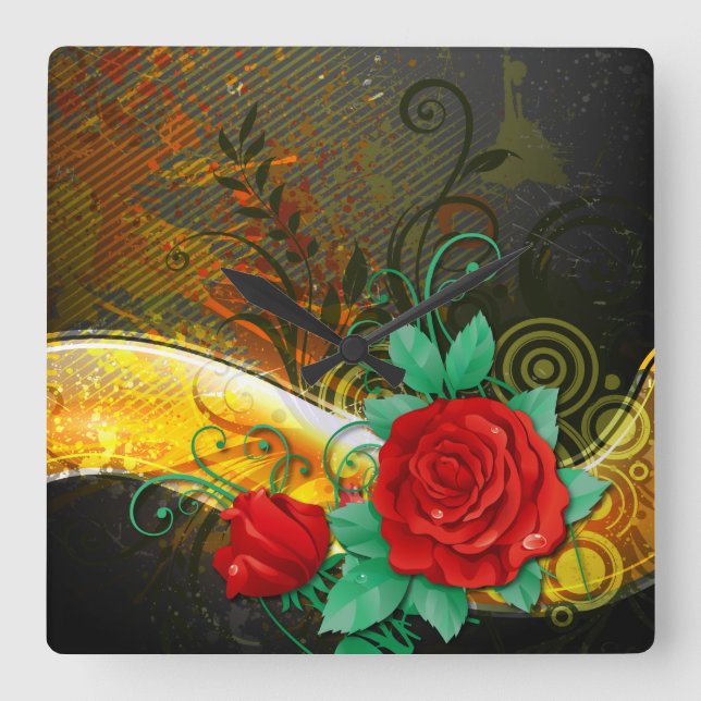 Abstract Art 41 Clock (Front)