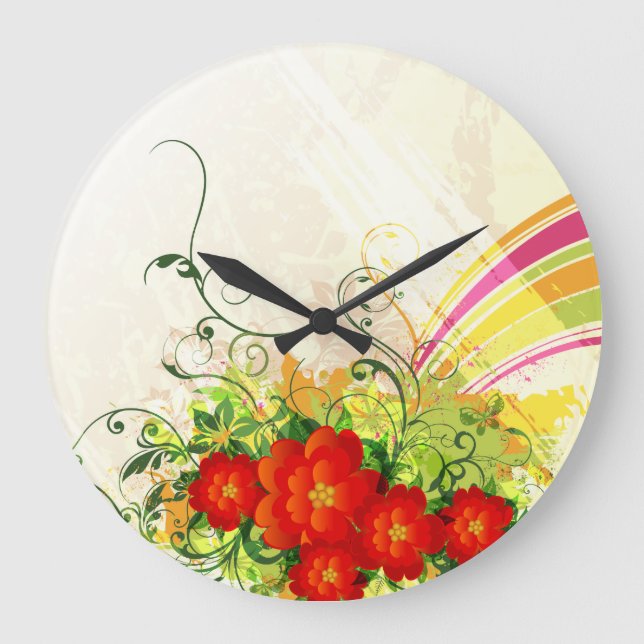 Abstract Art 42 Clock (Front)