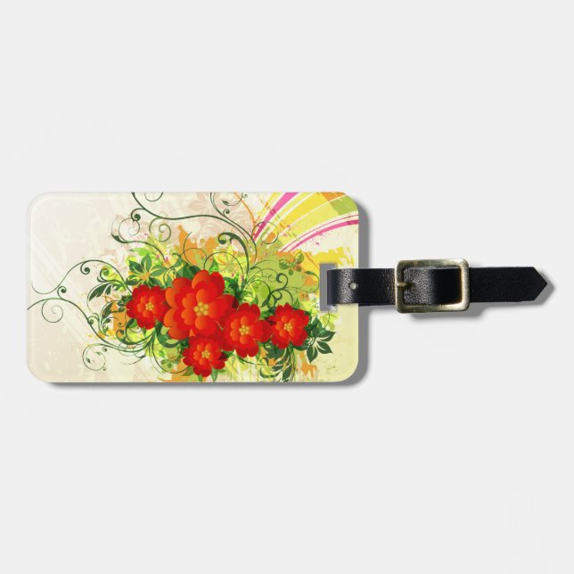 Abstract Art 42 Luggage Tags (Front Horizontal)