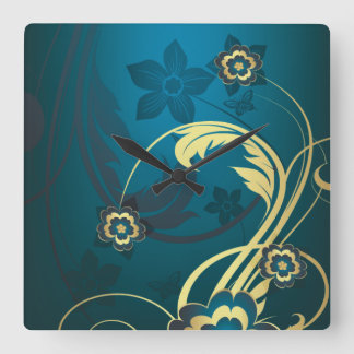 Abstract Art 43 Clock
