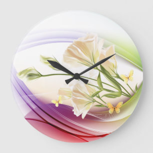 Abstract Art 46 Clock