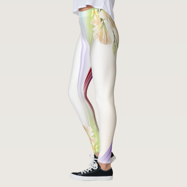 Abstract Art 46 Leggings (Left)