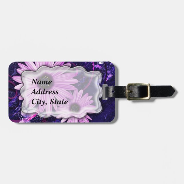 Abstract Art 49&49A Luggage Tag Options (Front Horizontal)