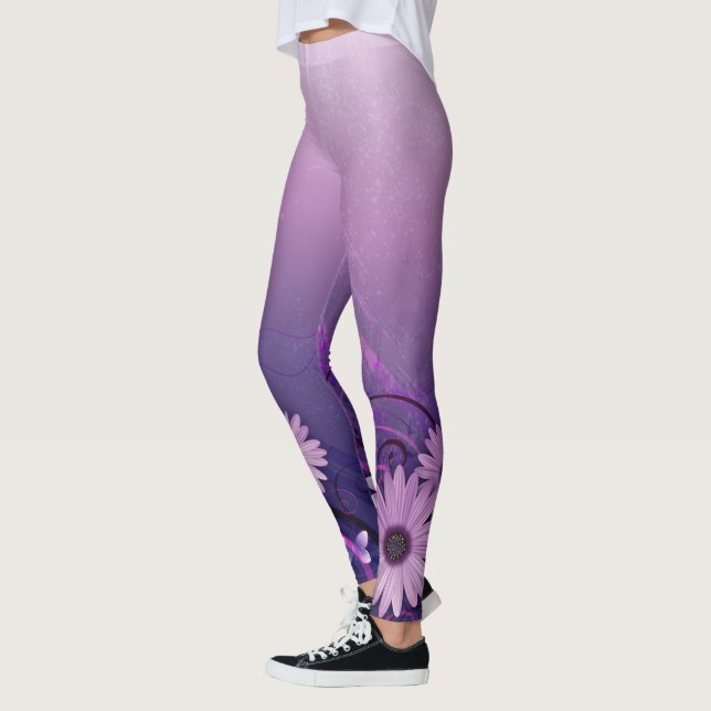Abstract Art 49 Options Leggings (Left)