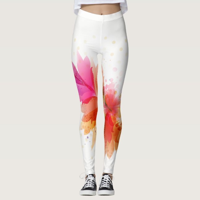 Abstract Art 54 Leggings (Front)