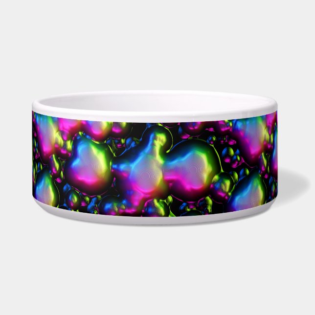 Abstract Art 55 Pet Bowl (Left)