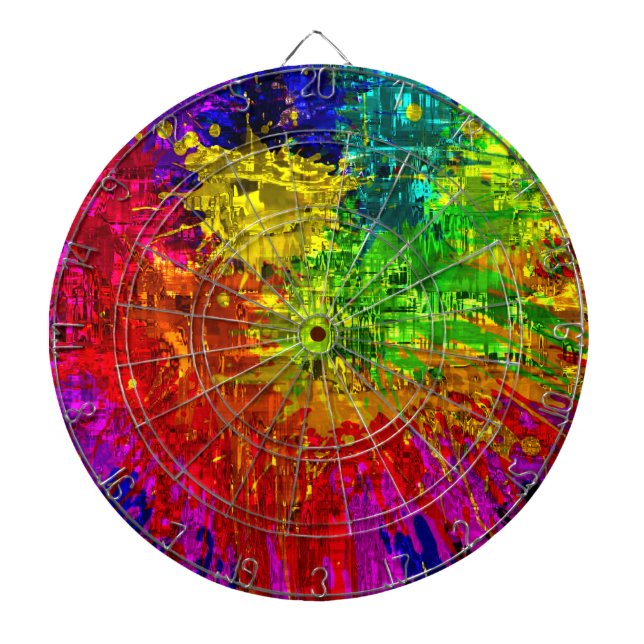 Abstract Art 56 Dart Boards (Front)