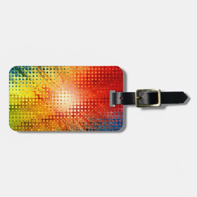 Abstract Art 61 Luggage Tag (Front Horizontal)