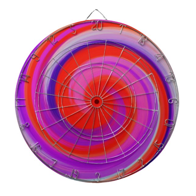 Abstract Art #6 Dartboard (Front)