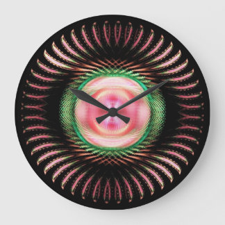 Abstract Art 74 Wall Clocks & Numeral Options