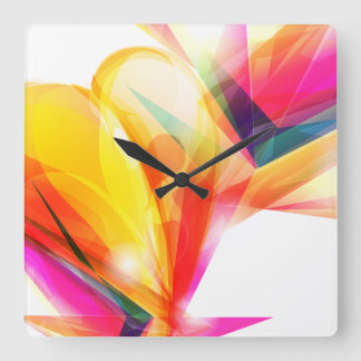 Abstract Art 7 Clock