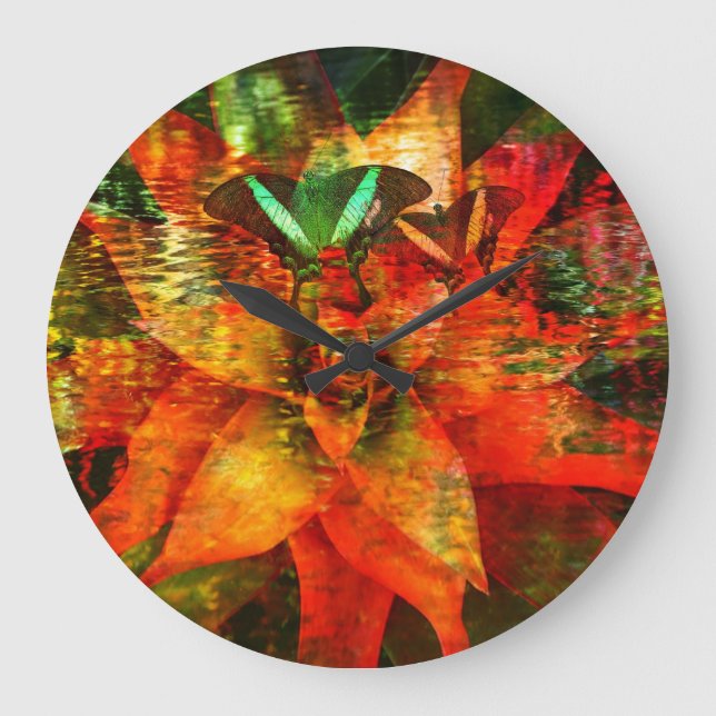 Abstract Art 86 Wall Clocks & Numeral Options (Front)