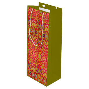 Abstract Art 8 Wine Gift Bag