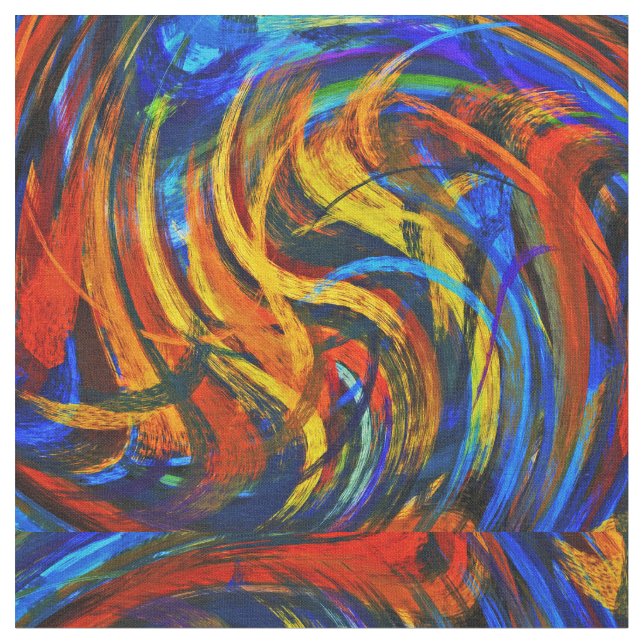 Abstract Art #9 Fabric (Close Up)
