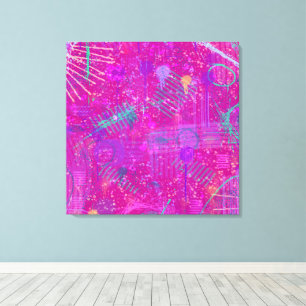 Abstract Art: A Real Personality Canvas Print