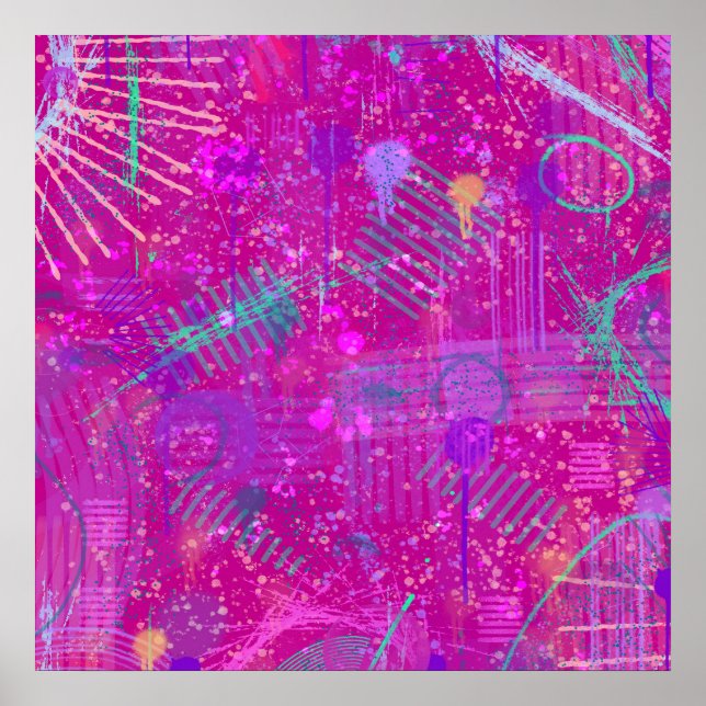 Abstract Art: A Real Personality  Poster (Front)