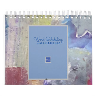 Abstract Art and Monthly Bible Verse Calendar